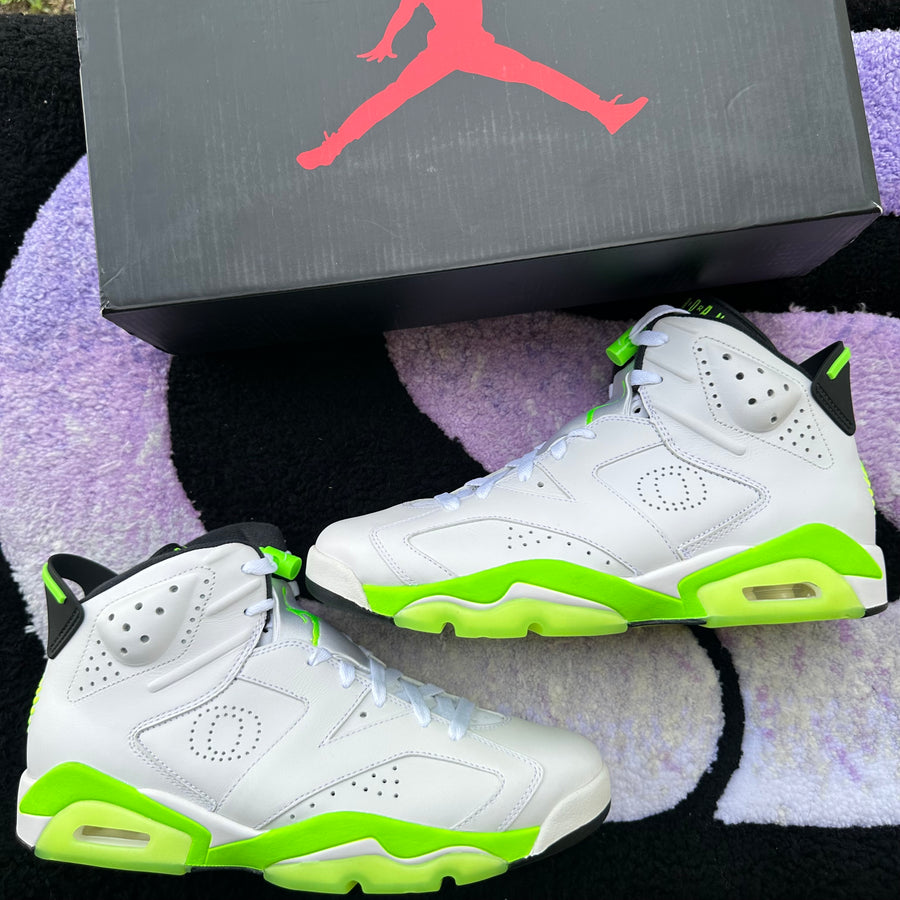 Air Jordan 6 P.E "Oregon Ducks” (White)