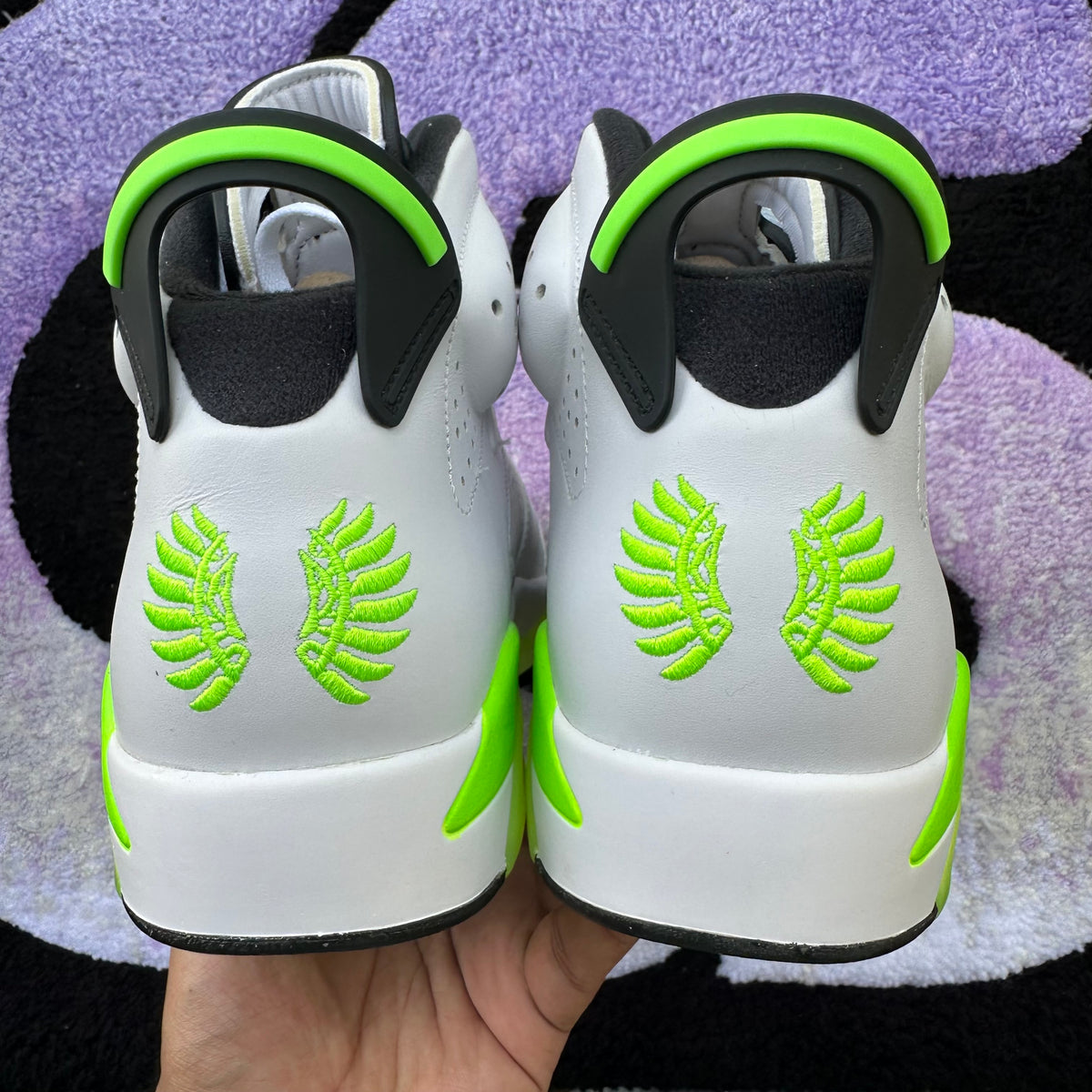 Air Jordan 6 P.E "Oregon Ducks” (White)