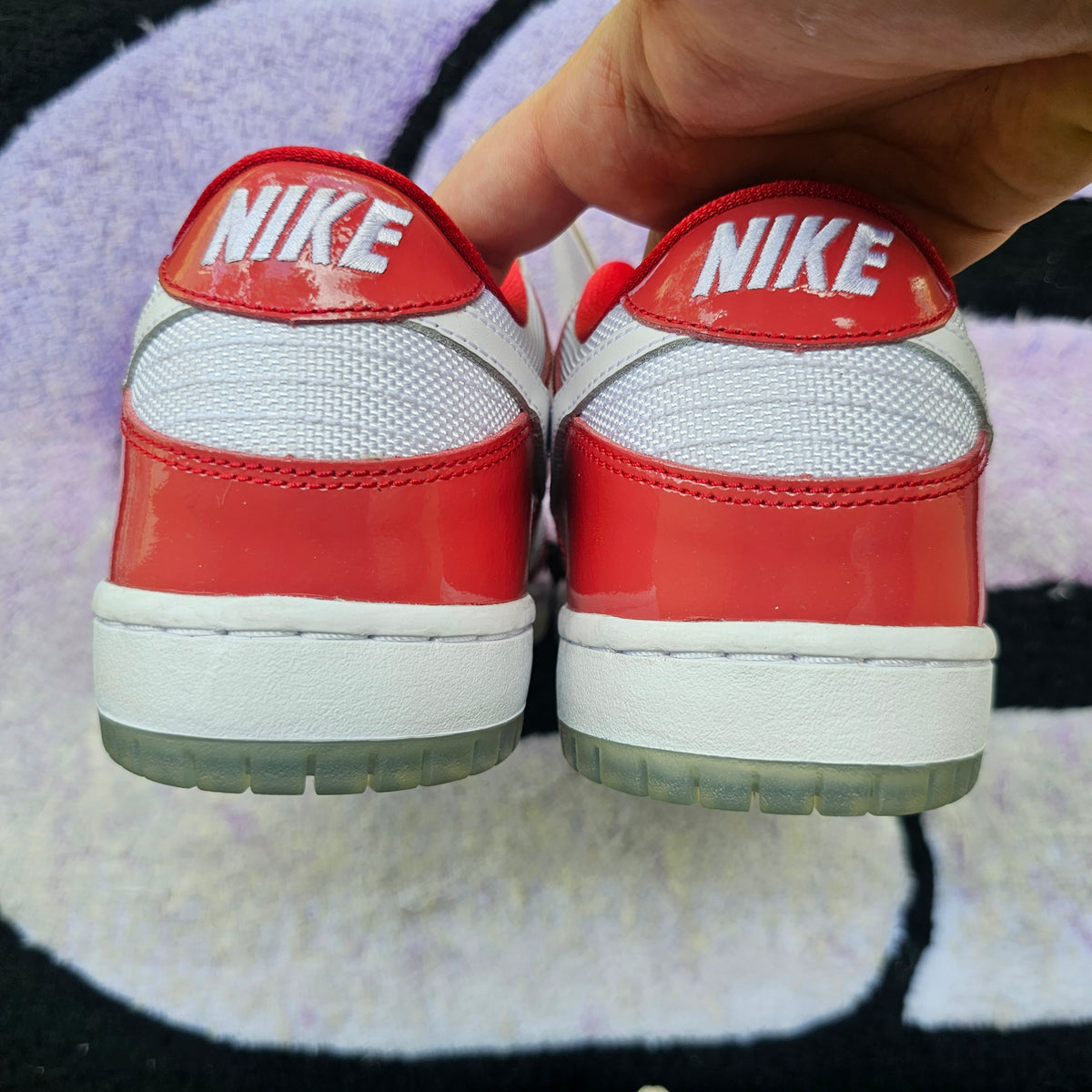 Nike Sb Dunk Low SAMPLE "Red Concord" Size 9