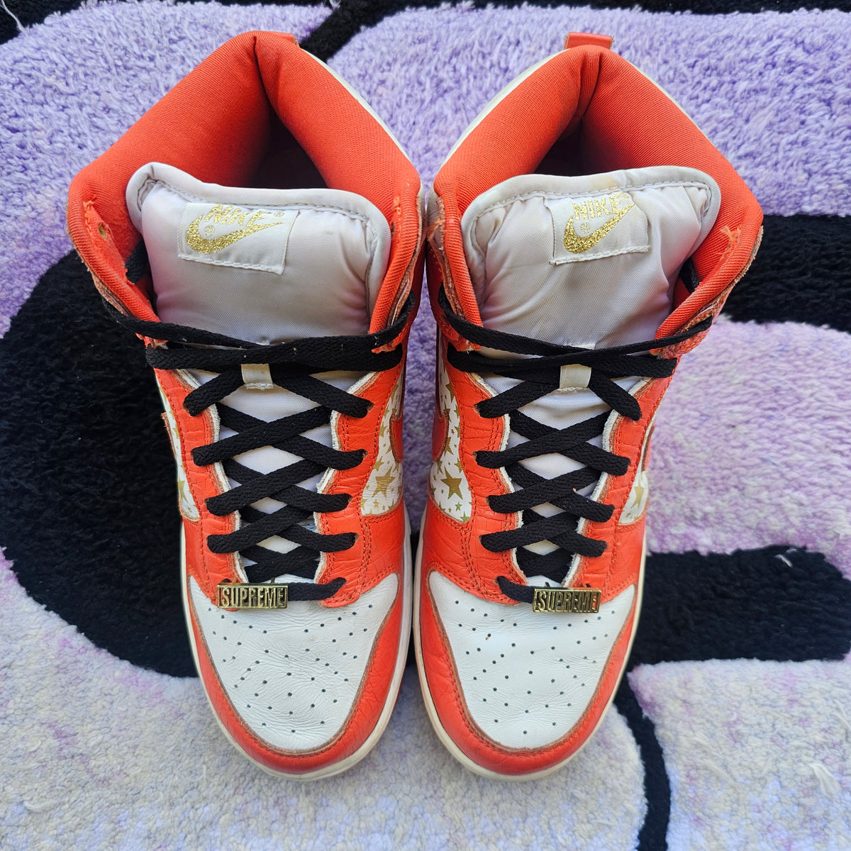Nike Sb High Supreme “Orange Stars”
