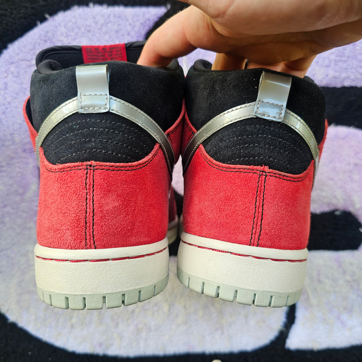 Nike Sb Dunk High SAMPLE "Raging Bull" Size 9