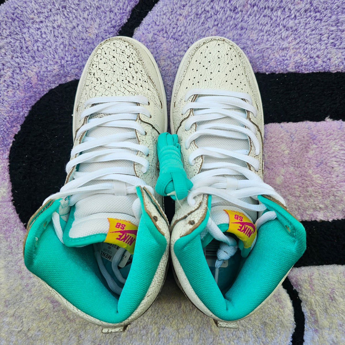 Nike Sb Dunk High SAMPLE "Flamingo" Size 9