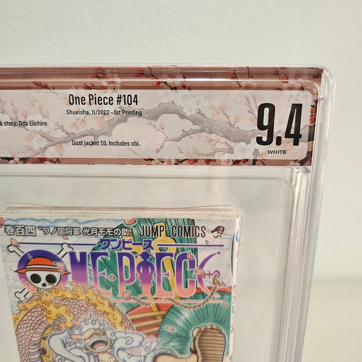 2022 ONE PIECE #104 1st printing w/Obi BGS 9.4