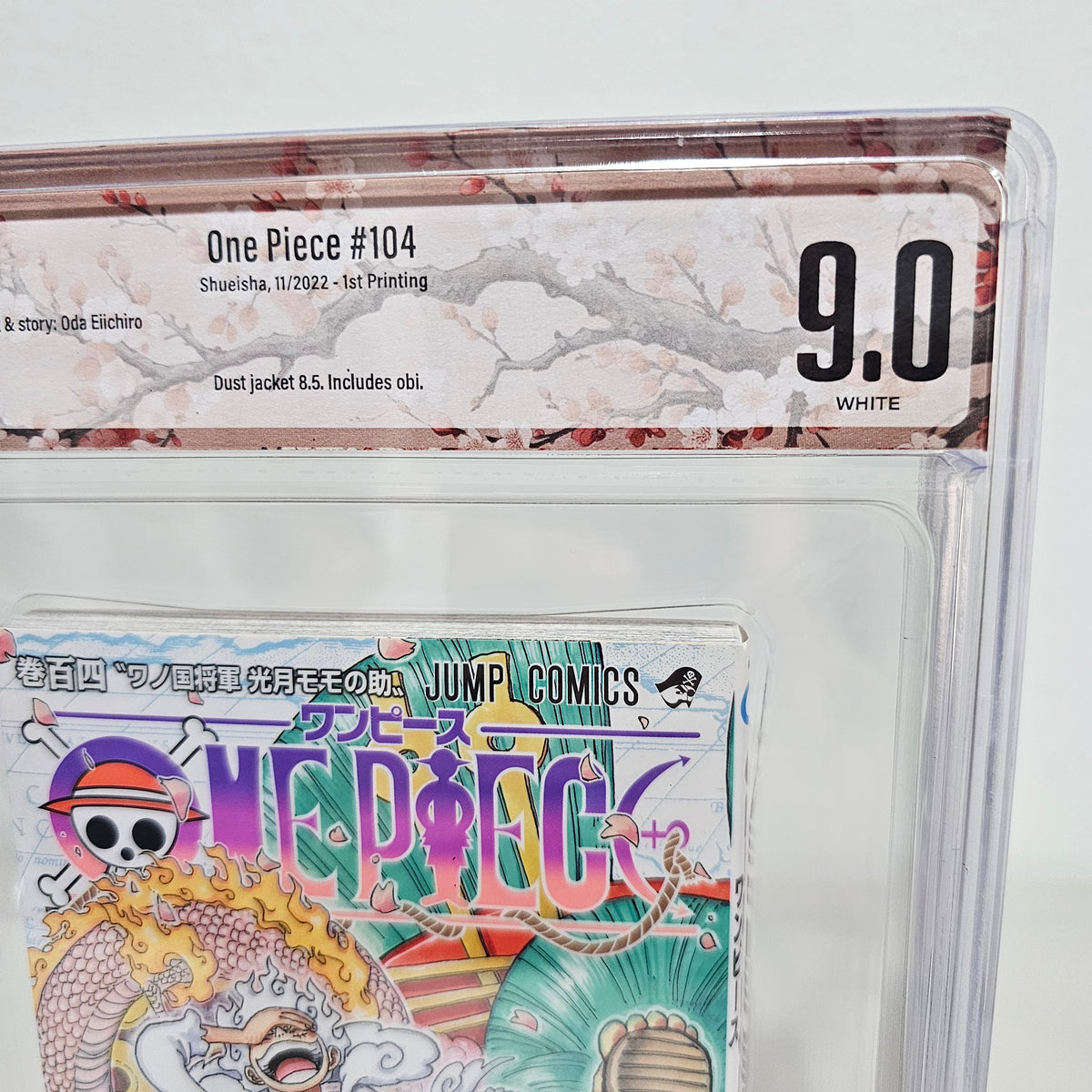 2022 ONE PIECE #104 1st printing w/Obi BGS 9.0