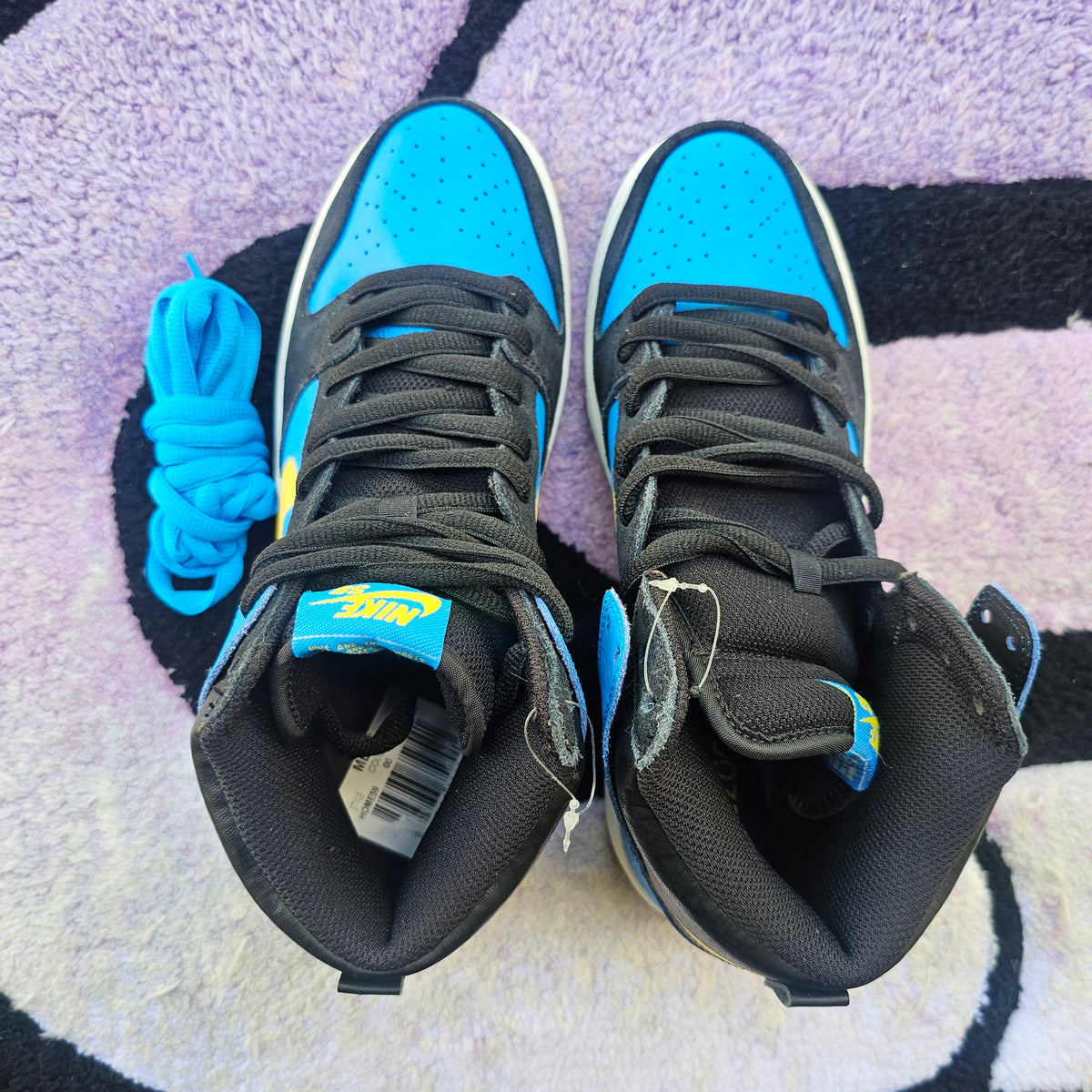 Nike Sb Dunk High SAMPLE "Blue Hero" Size 9