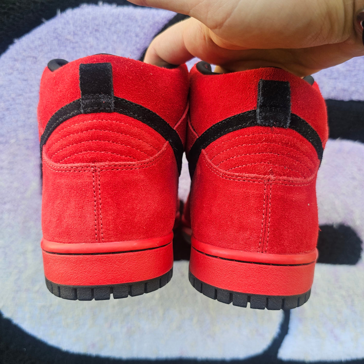 Nike Sb Dunk High SAMPLE "Red Devil" Size 9