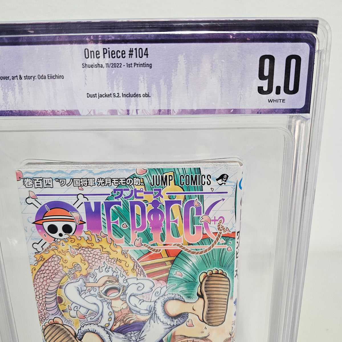 2022 ONE PIECE #104 1st Printing w/Obi BGS 9.0