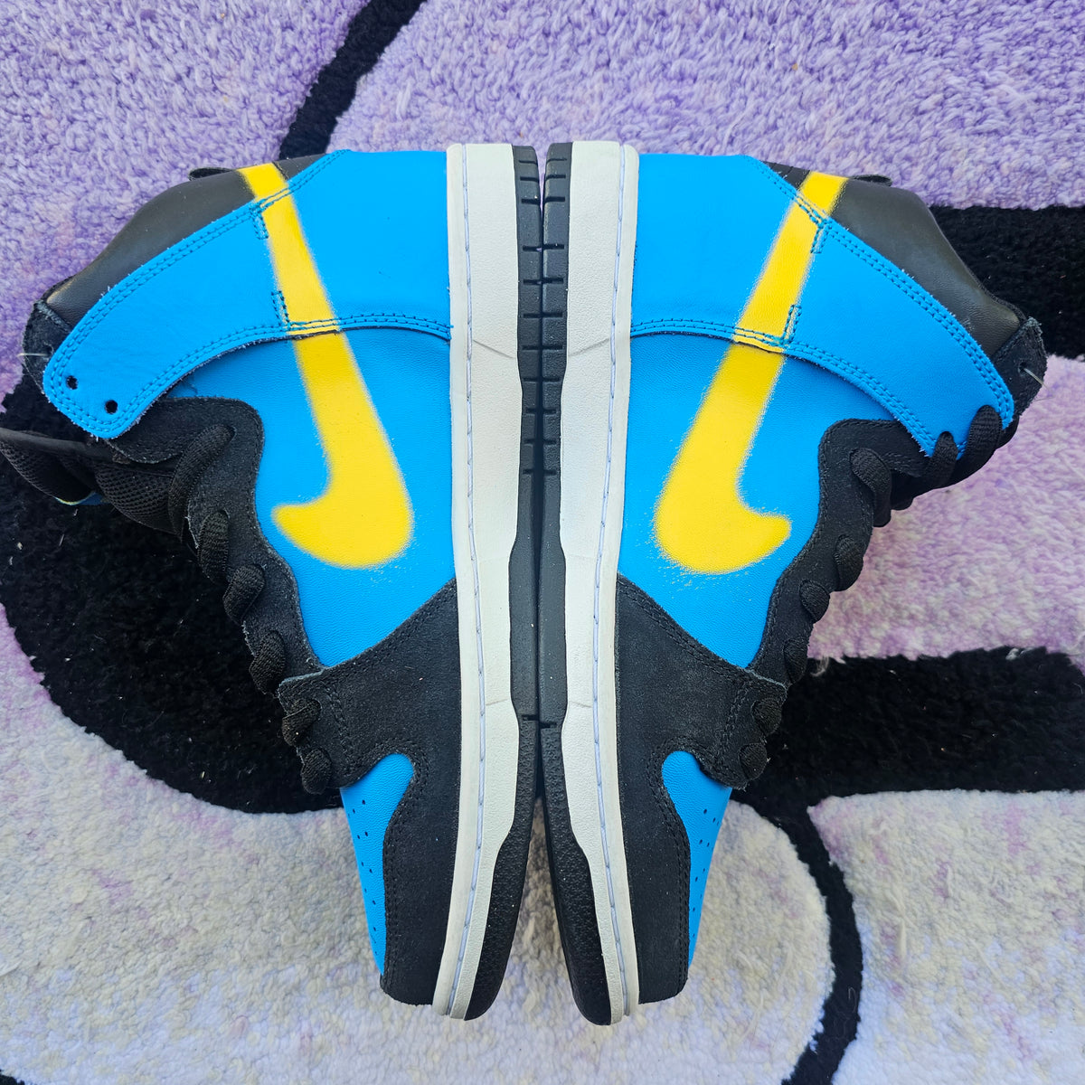 Nike Sb Dunk High SAMPLE "Blue Hero" Size 9