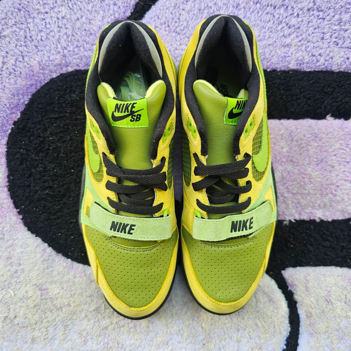 Nike Sb Air Trainer SAMPLE "Lime" Size 9