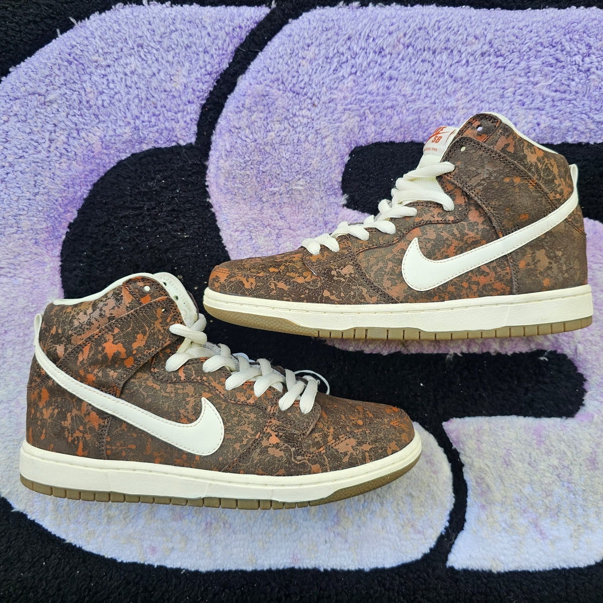Nike Sb Dunk High "Leather Face” SAMPLE Size 9