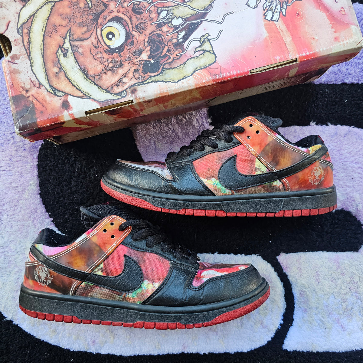 Nike Sb Dunk Low "Pushead" Size 8.5 Used