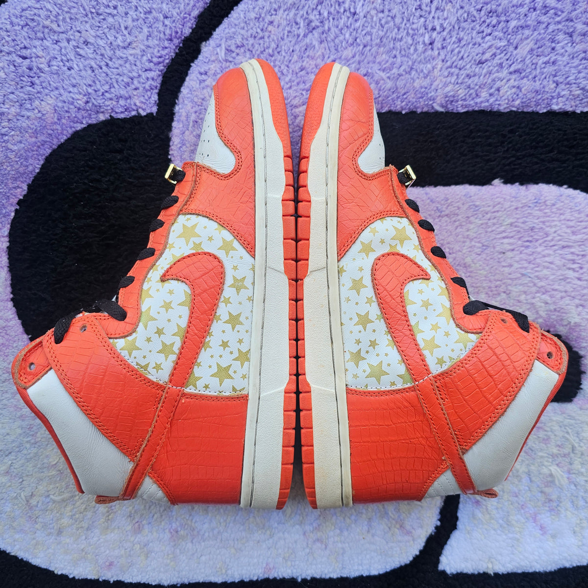 Nike Sb High Supreme “Orange Stars”