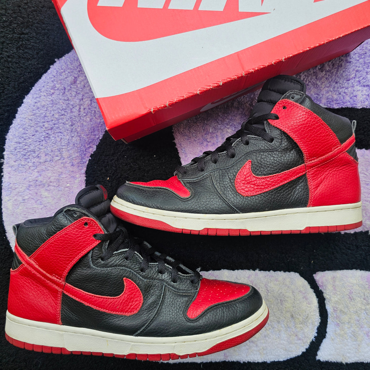 Nike Dunk High FOOTACTION "Bred"