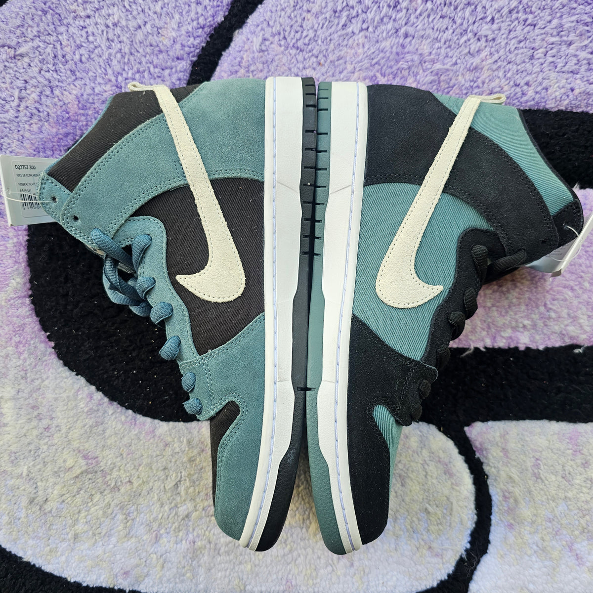 Nike Sb Dunk High SAMPLE "Mineral Slate" Size 9