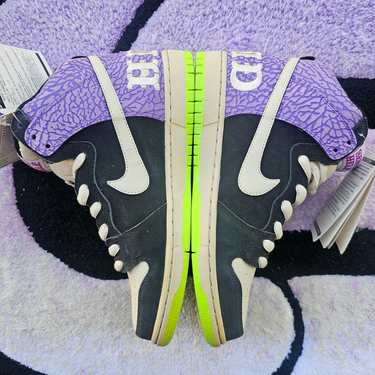 Nike Sb Dunk High SAMPLE "Send Help 2" Size 9