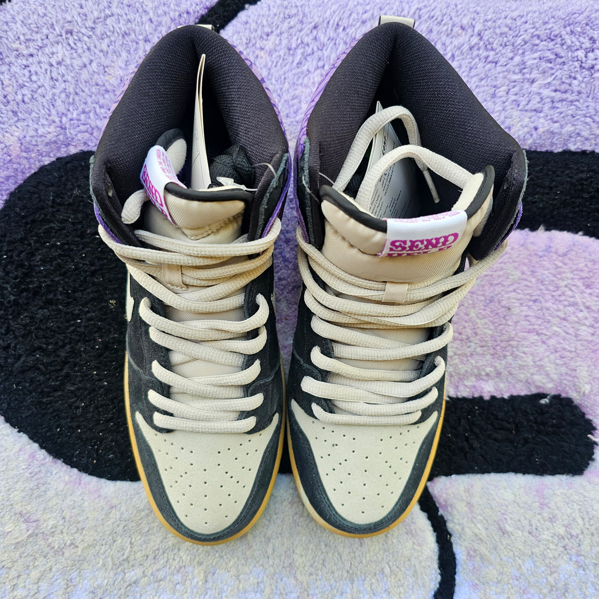 Nike Sb Dunk High SAMPLE "Send Help 2" Size 9