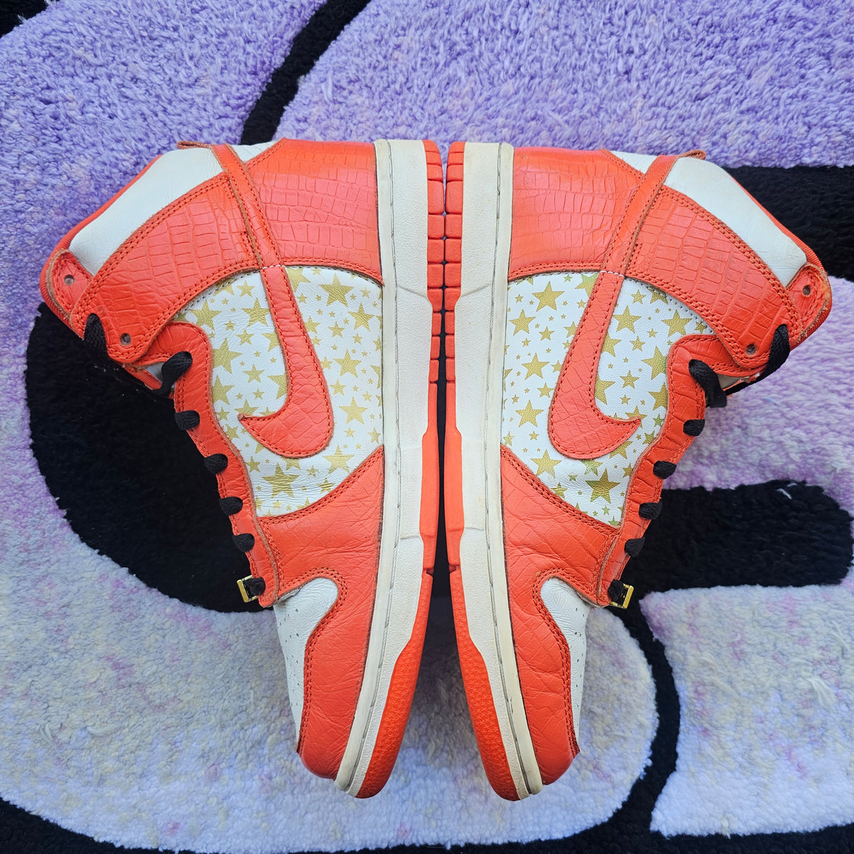 Nike Sb High Supreme “Orange Stars”