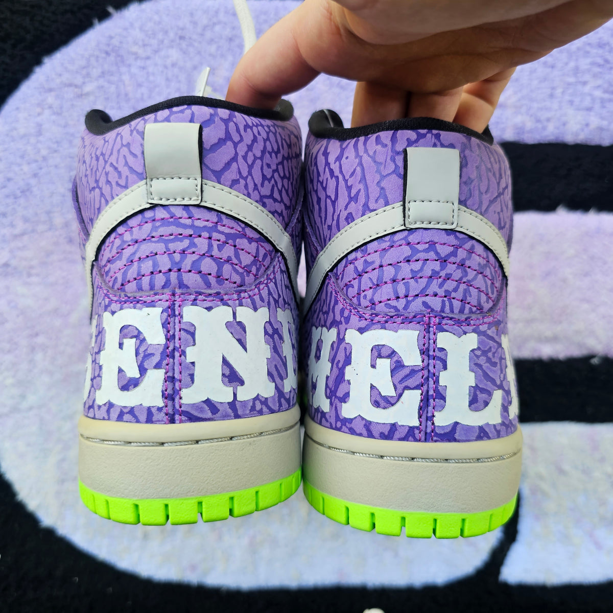 Nike Sb Dunk High SAMPLE "Send Help 2" Size 9