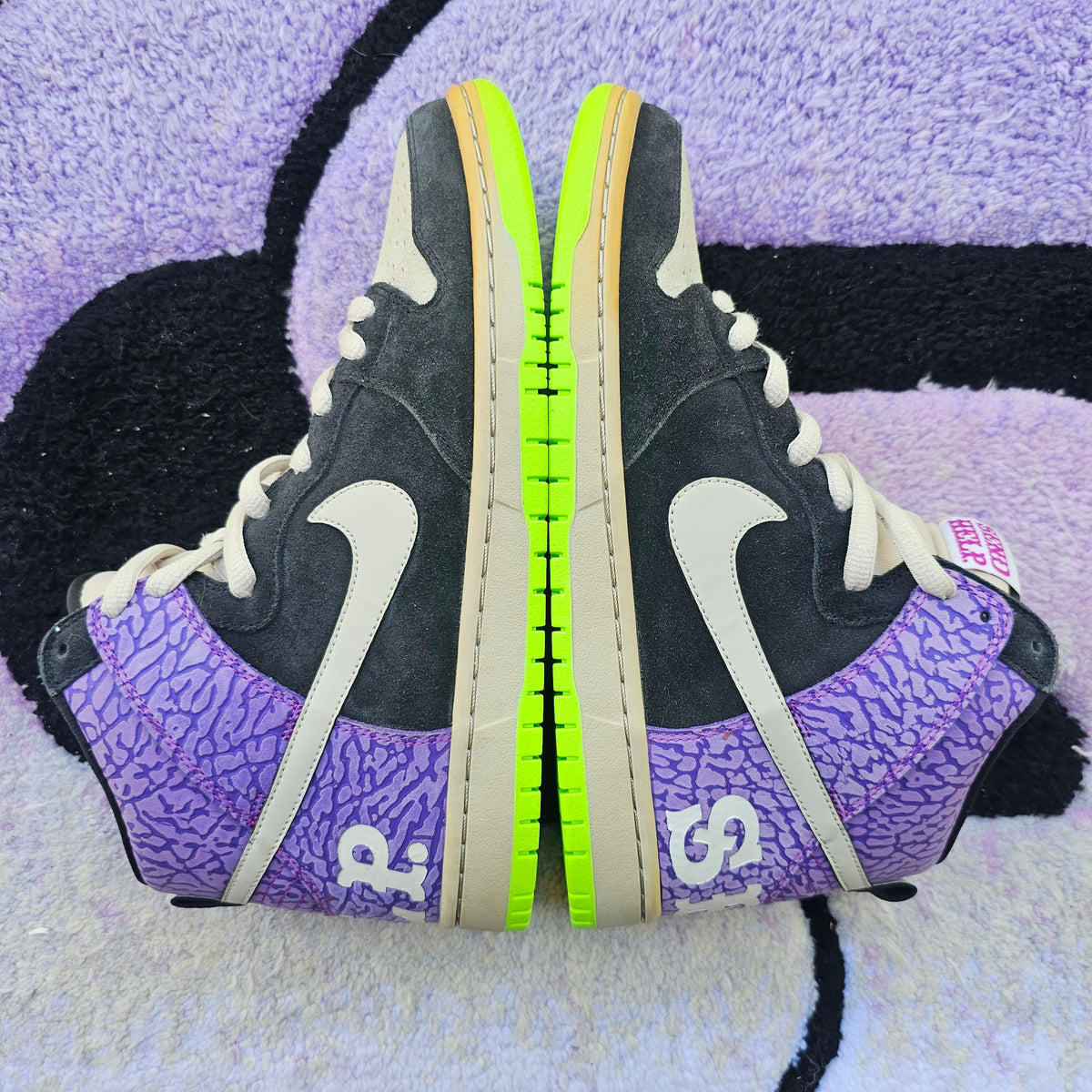 Nike Sb Dunk High SAMPLE "Send Help 2" Size 9