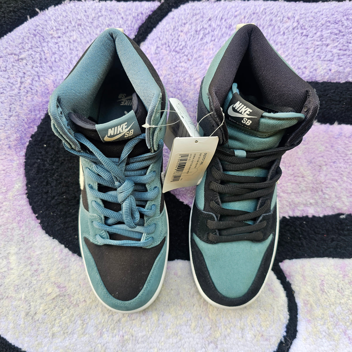 Nike Sb Dunk High SAMPLE "Mineral Slate" Size 9