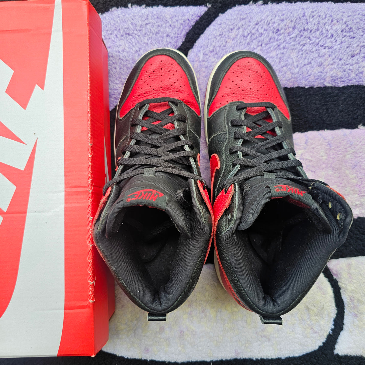 Nike Dunk High FOOTACTION "Bred"