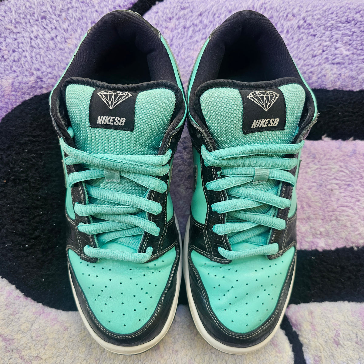 Nike Sb Dunk Low "Tiffany" Size 10.5 Used
