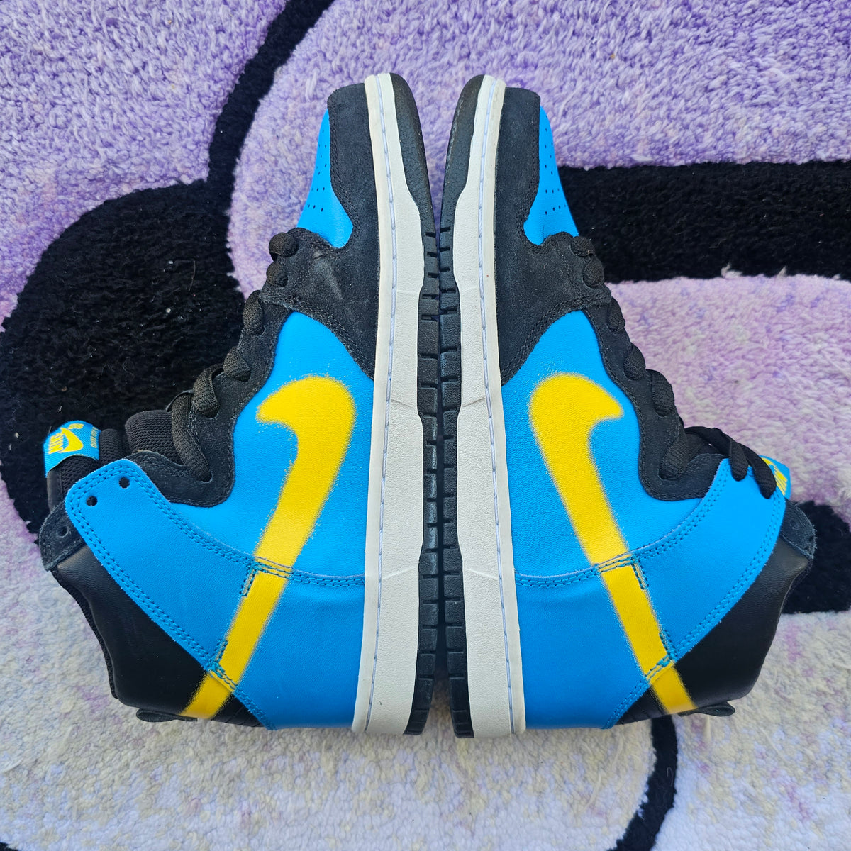Nike Sb Dunk High SAMPLE "Blue Hero" Size 9