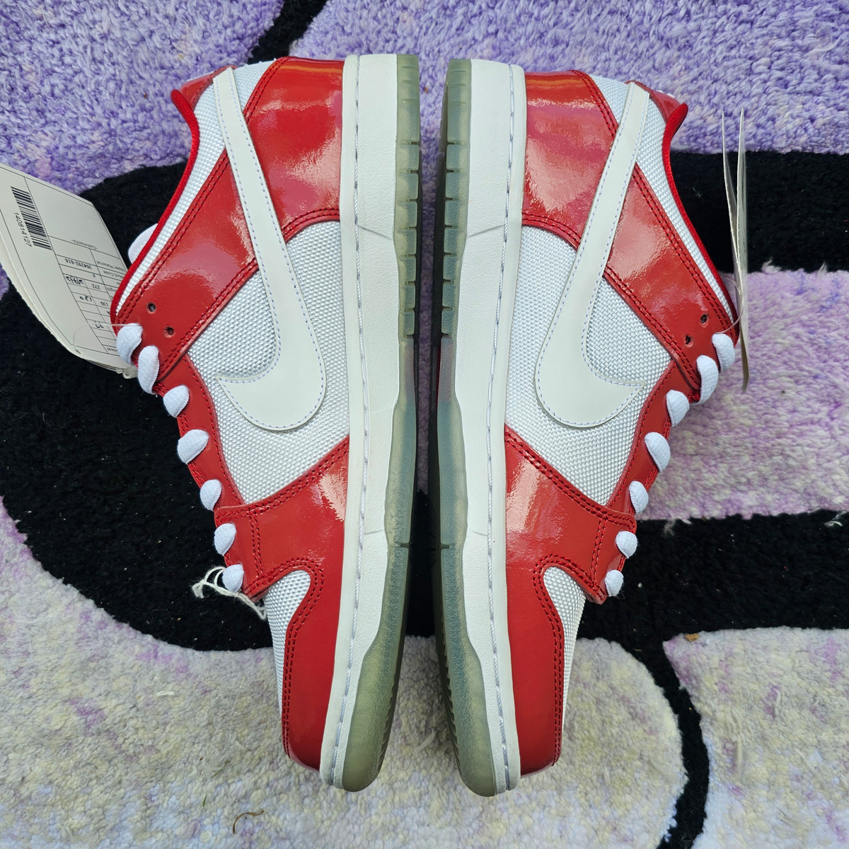 Nike Sb Dunk Low SAMPLE "Red Concord" Size 9
