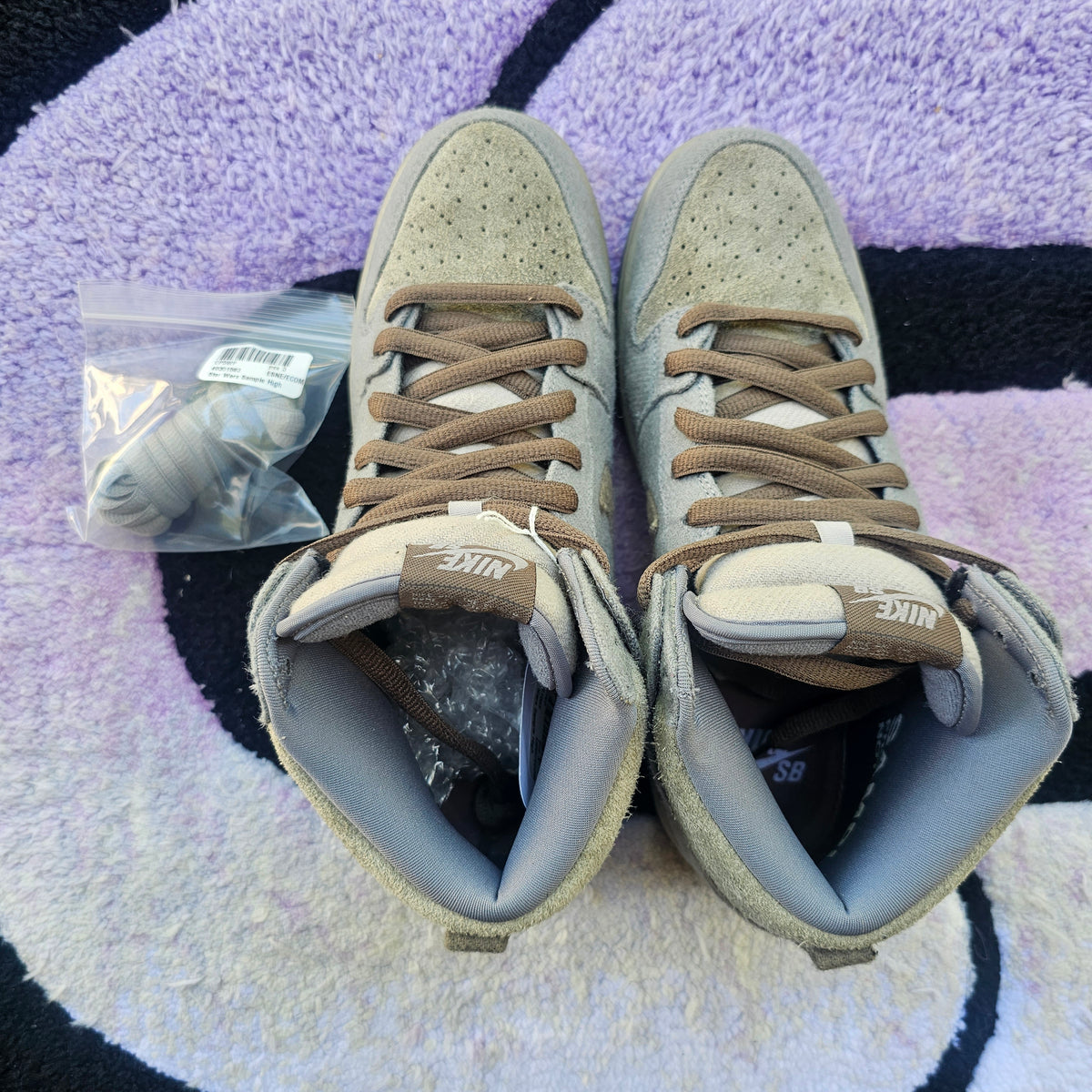 Nike Sb Dunk High "Taun Taun” SAMPLE Size 9