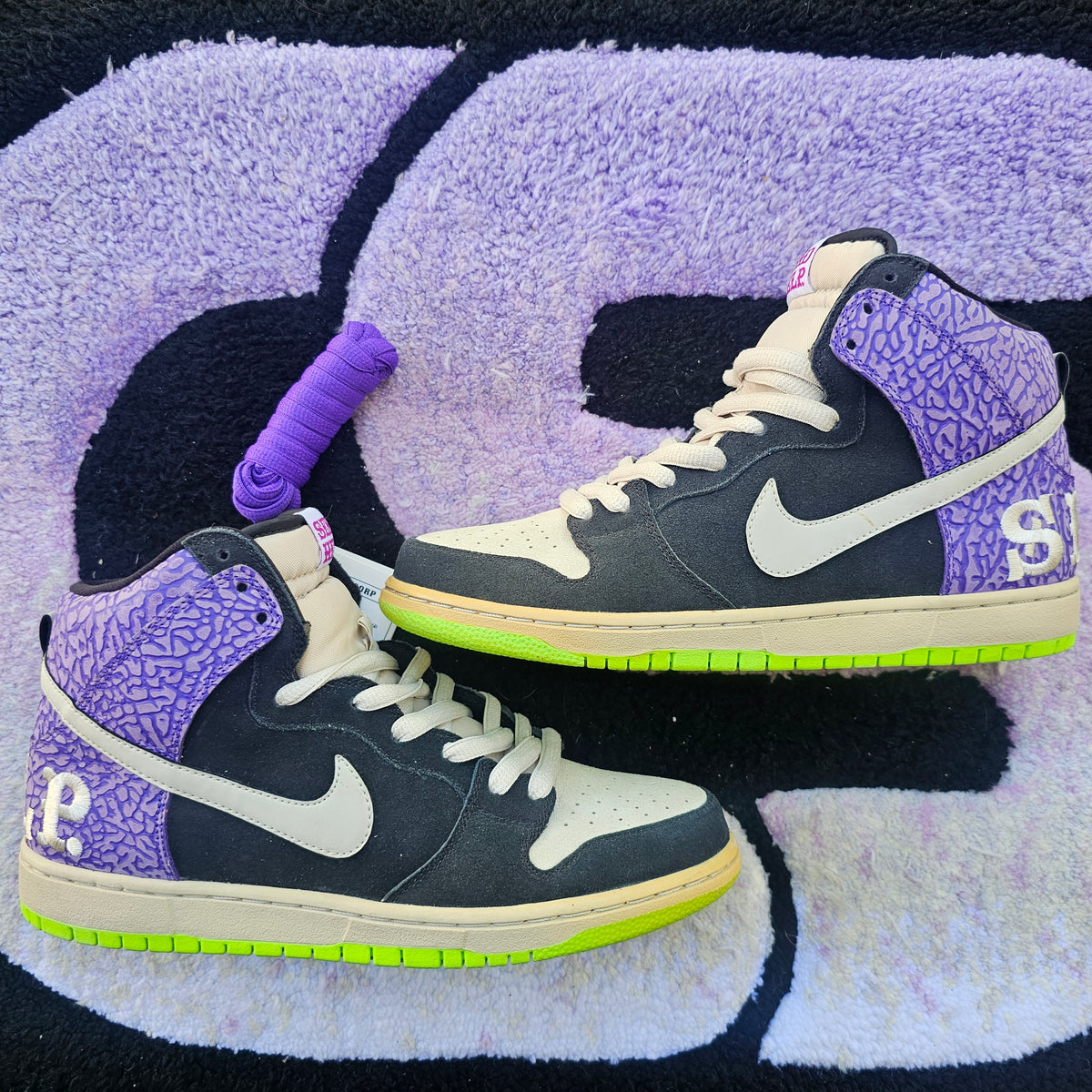 Nike Sb Dunk High SAMPLE "Send Help 2" Size 9