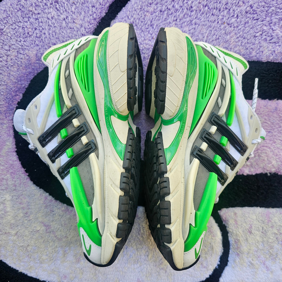 Adidas Adistar Jellyfish "Real Green" Size 9 Used