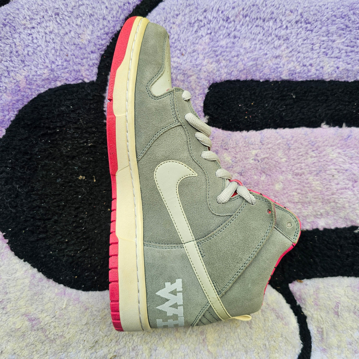 Nike Sb Dunk High "Brain Wreck” SAMPLE (signed by Todd Bratrud) Size 9 *Single foot*
