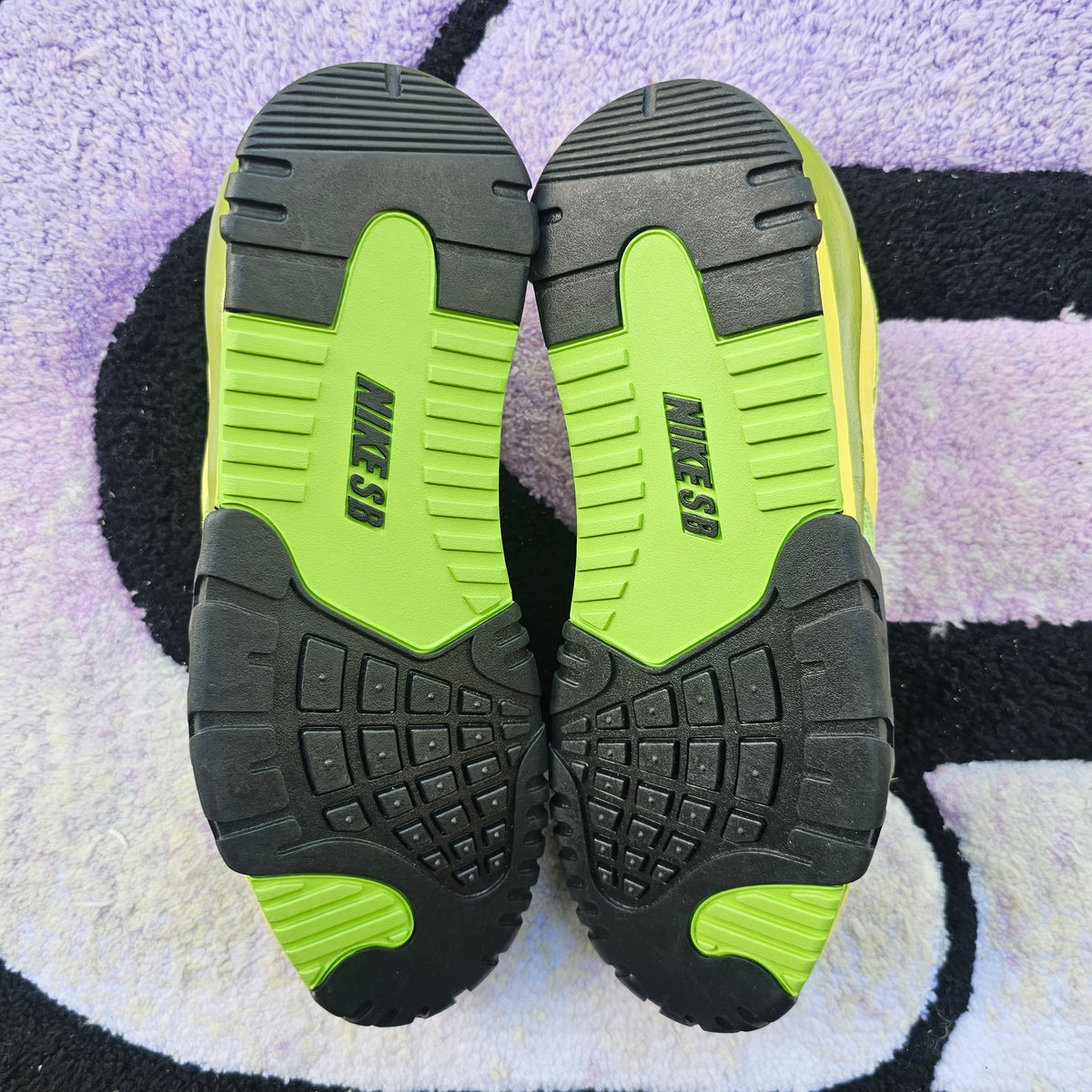 Nike Sb Air Trainer SAMPLE "Lime" Size 9