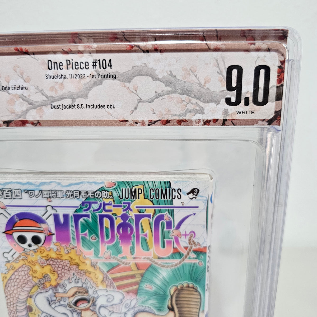 2022 ONE PIECE #104 1st printing w/ Obi BGS 9.0