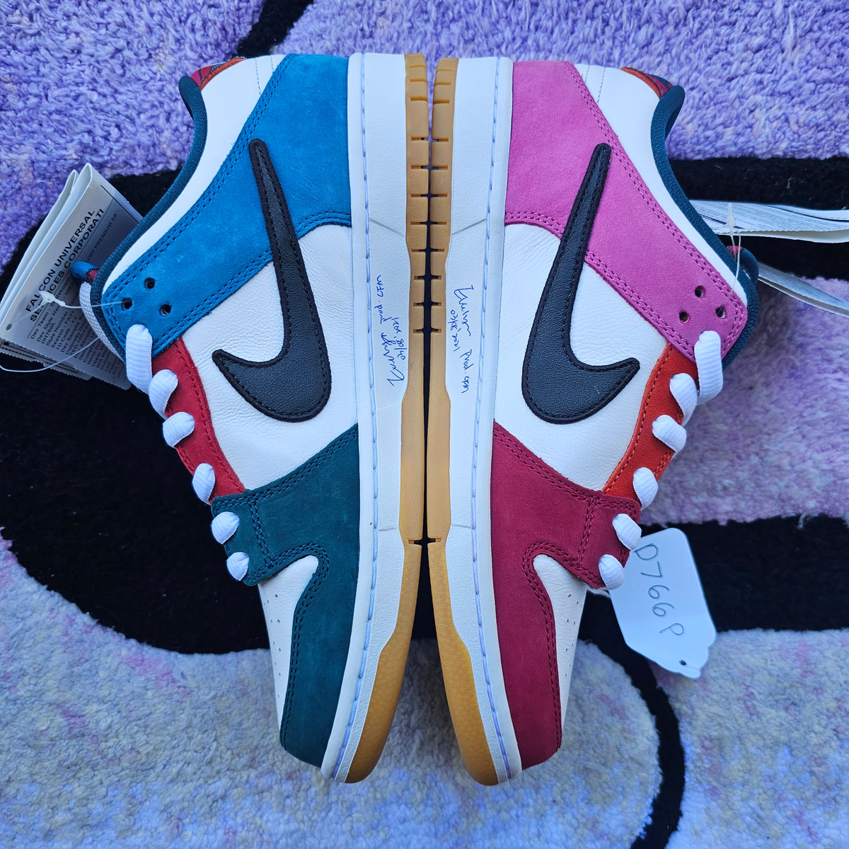 Nike Sb Dunk Low "Parra" (Friends & Family) (2021) SAMPLE Size 9