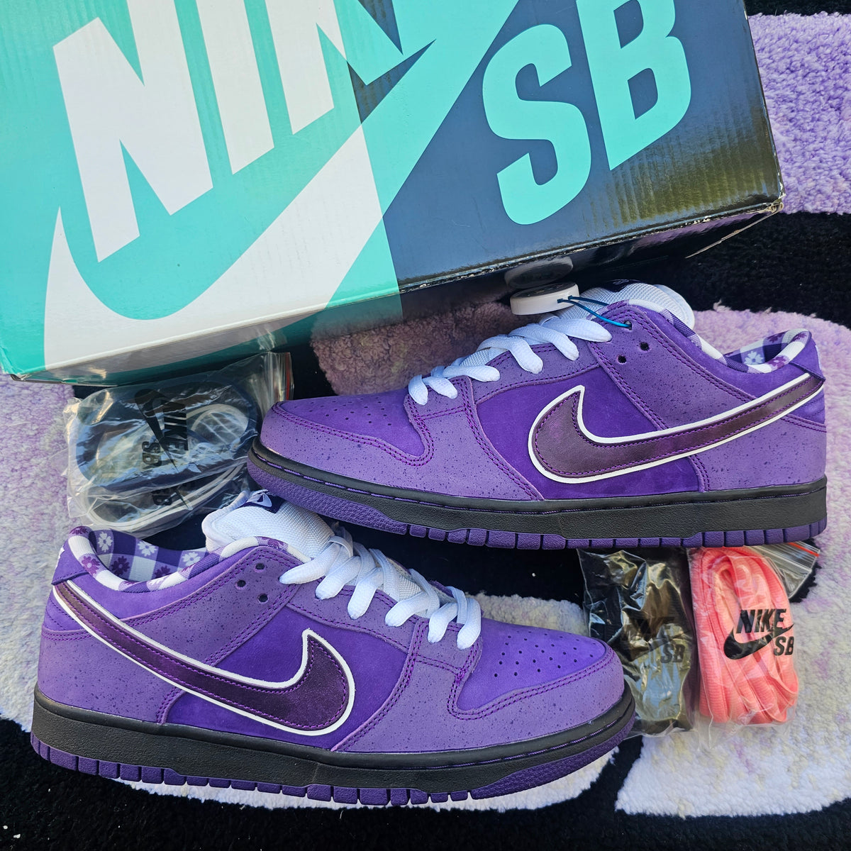 Nike Sb Dunk Low "Purple Lobster" Size 10.5