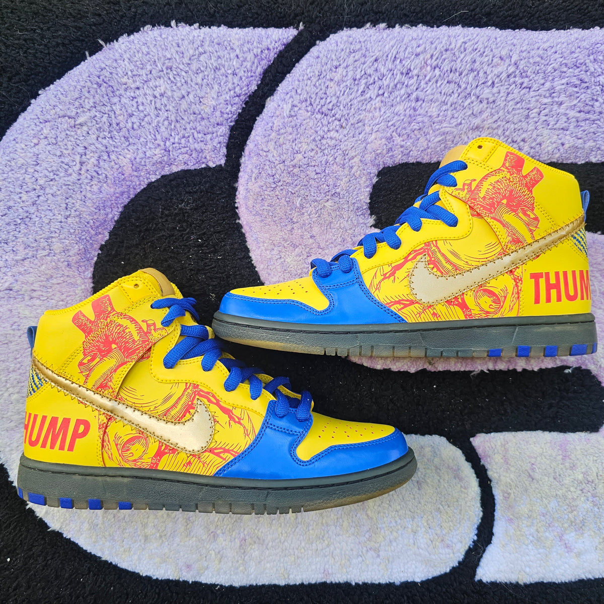 Nike Sb Dunk High SAMPLE "Doernbecher" Size 9