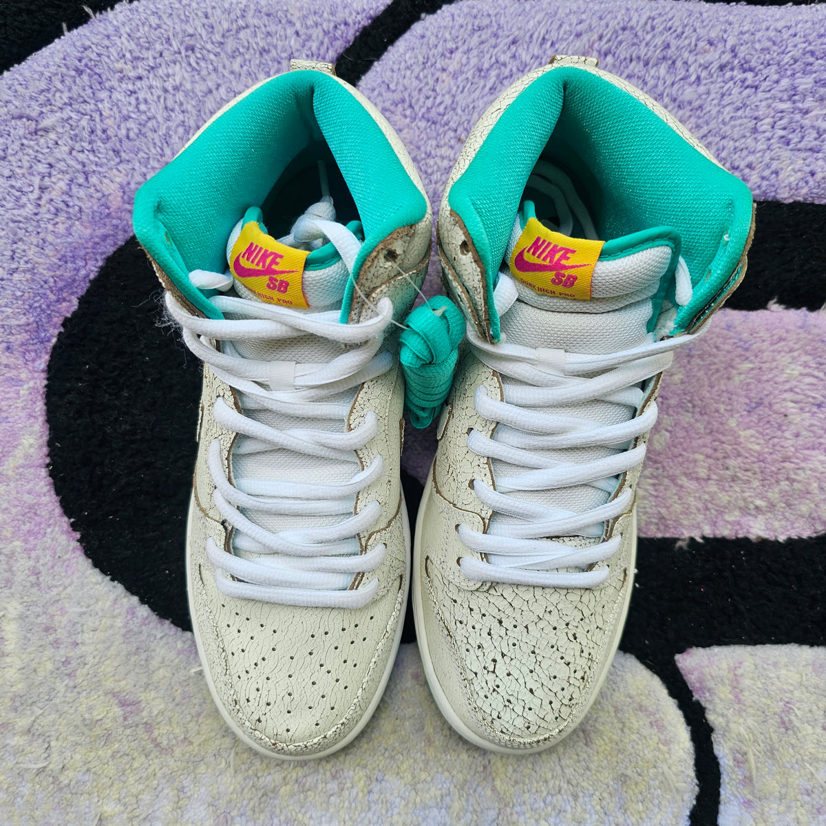 Nike Sb Dunk High SAMPLE "Flamingo" Size 9