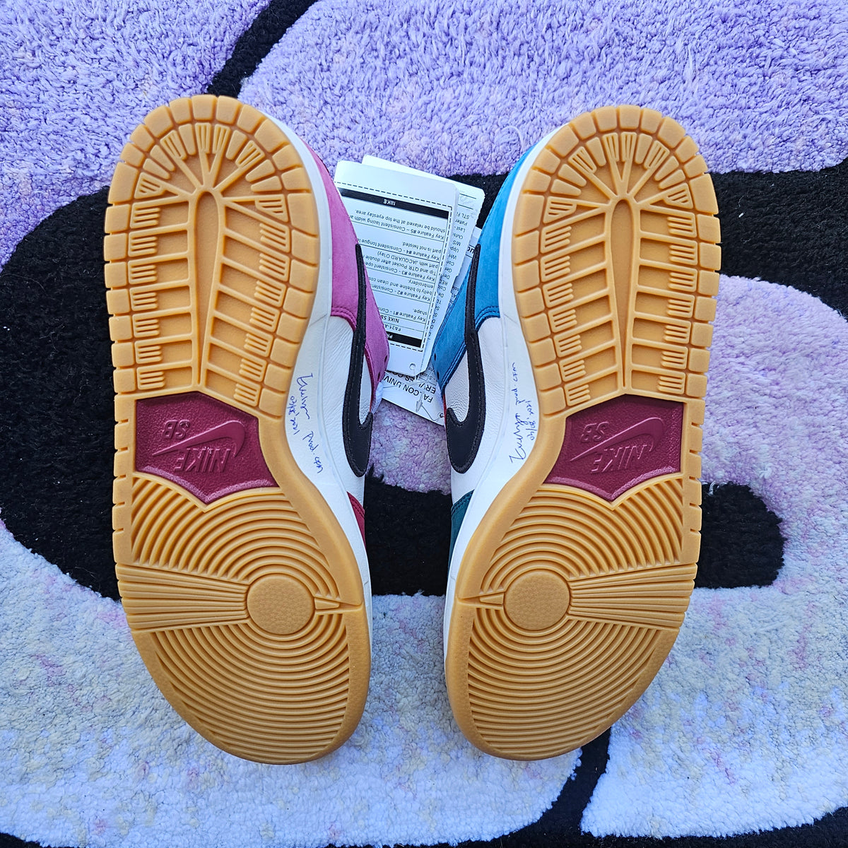 Nike Sb Dunk Low "Parra" (Friends & Family) (2021) SAMPLE Size 9