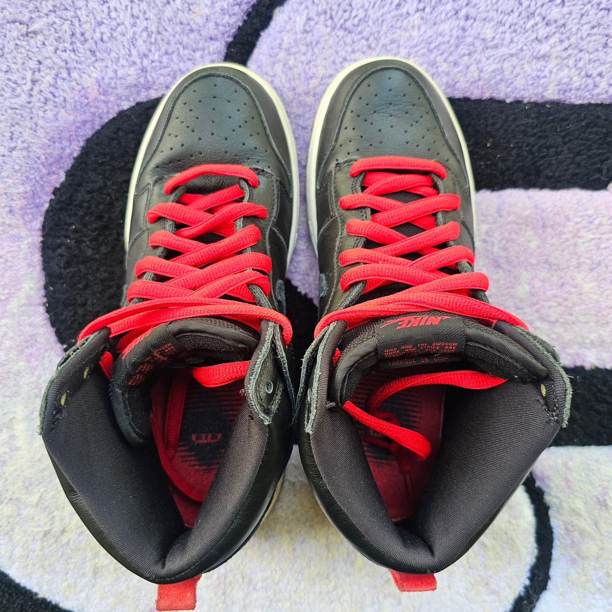 Nike Sb Dunk High SAMPLE "Ostrich" Size 9