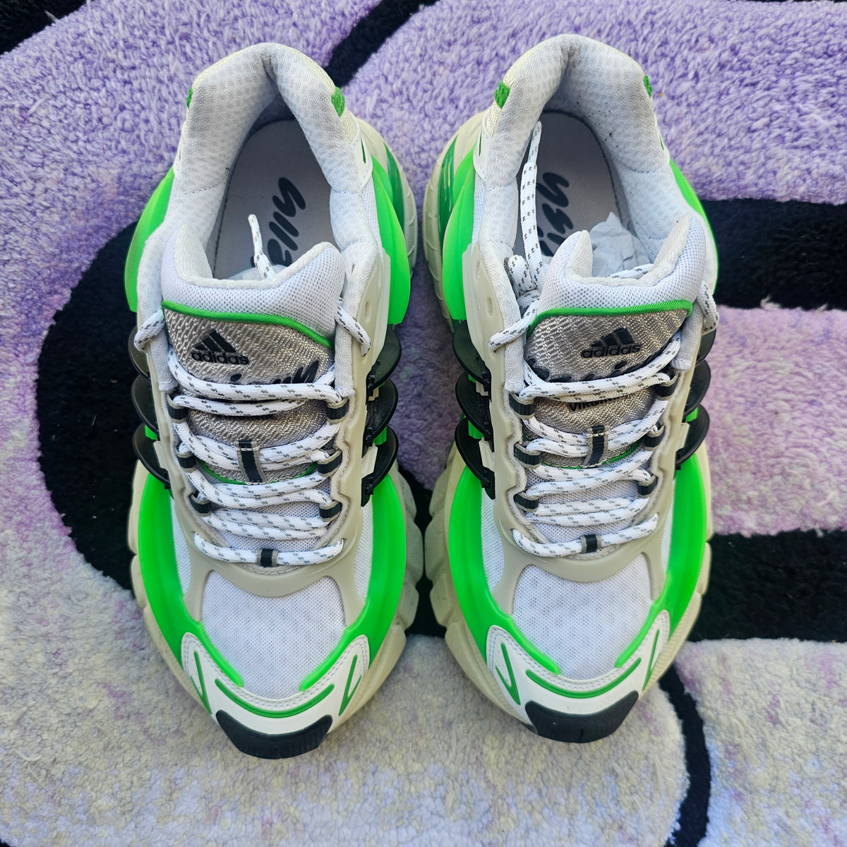 Adidas Adistar Jellyfish "Real Green" Size 9 Used