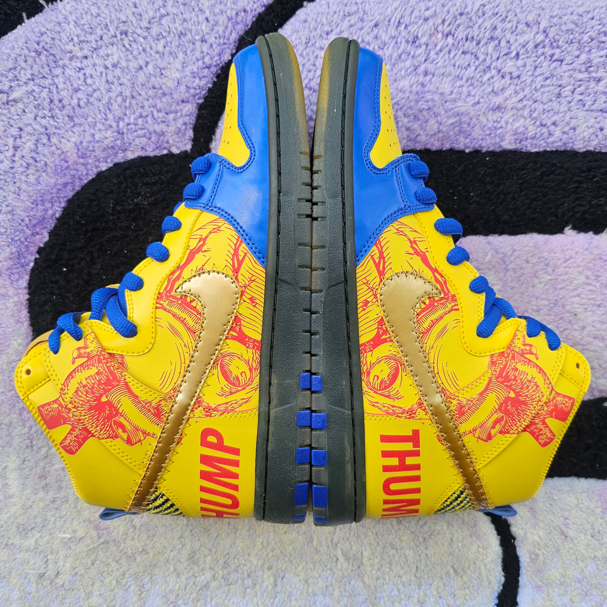 Nike Sb Dunk High SAMPLE "Doernbecher" Size 9